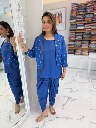 Royal Charm Jacket Set - Preetibora