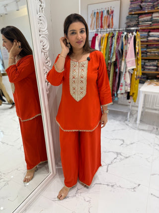 Royal Rust Coord Set - Preetibora