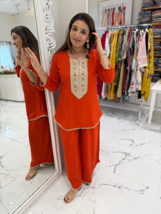 Royal Rust Coord Set - Preetibora