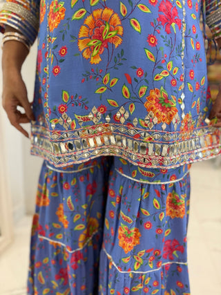 Royal Sharara Set - Preetibora