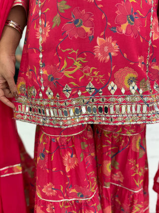 Royal Sharara Set - Preetibora