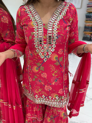 Royal Sharara Set - Preetibora