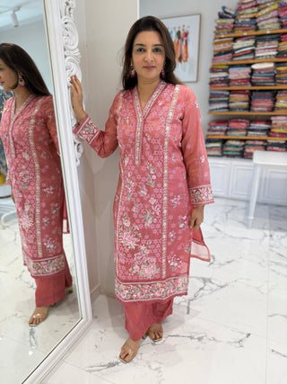 Ruhi Karachi Suit Set - Preetibora