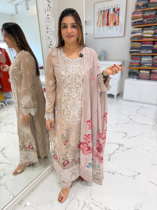 Ruhi Karachi Suit Set - Preetibora