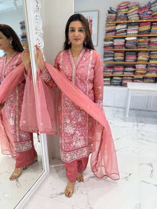 Ruhi Karachi Suit Set - Preetibora
