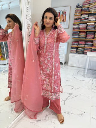 Ruhi Karachi Suit Set - Preetibora