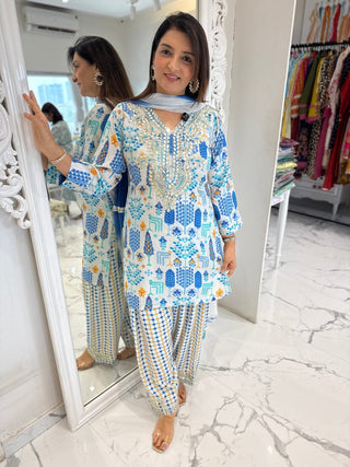 Samaira Farshi Set - Preetibora