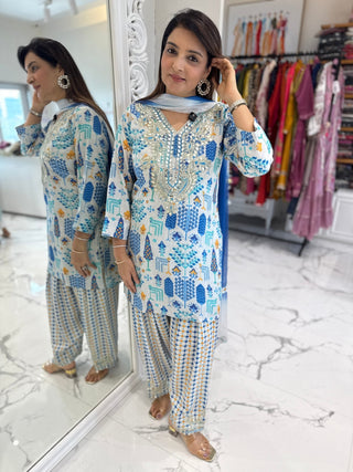 Samaira Farshi Set - Preetibora