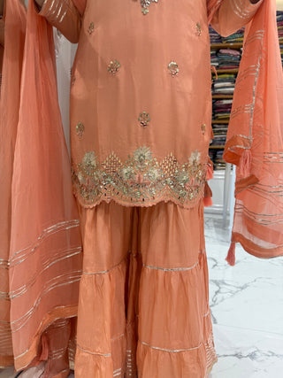 Sana Sharara Set - Preetibora