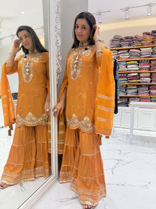 Sana Sharara Set - Preetibora