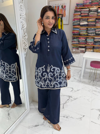 Serene Cut Work Set - Preetibora