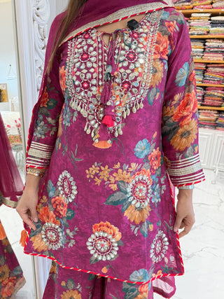 Sheesha Sharara Set - Preetibora