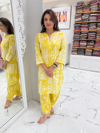 Shell Afghani Coord Set - Preetibora
