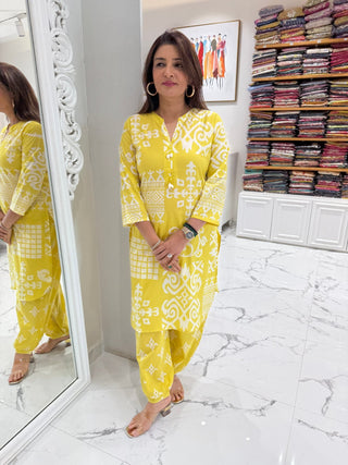 Shell Afghani Coord Set - Preetibora