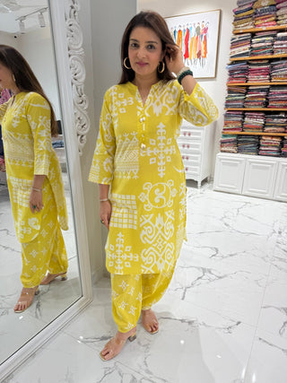 Shell Afghani Coord Set - Preetibora