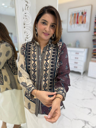 Signature Kalamkari Shirt - Preetibora