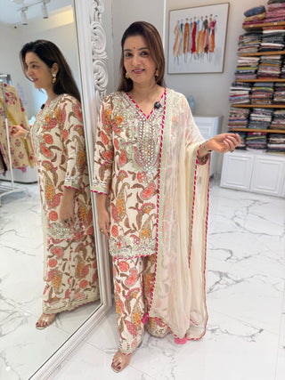 Sitara Culotte Set - Preetibora