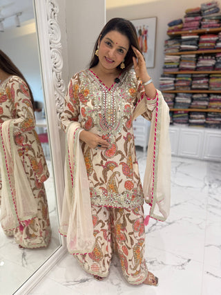 Sitara Culotte Set - Preetibora