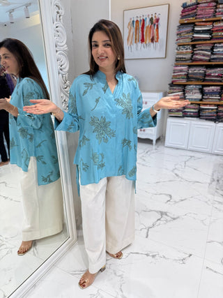 Sky Mist Coord Set - Preetibora