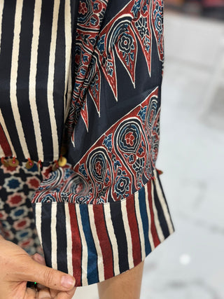 Star and Checks Shirt - Preetibora