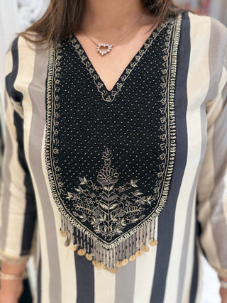 Striped Coord Set - Preetibora