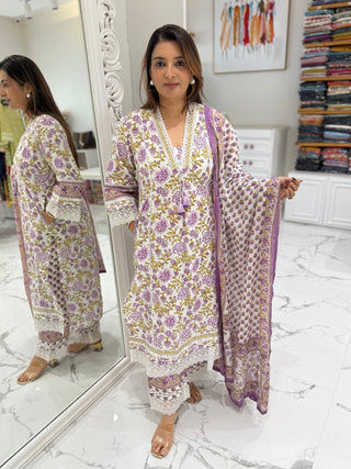 Suhana Bloom Suit Set - Preetibora