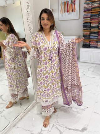 Suhana Bloom Suit Set - Preetibora