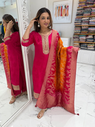 Suhana Dupatta Set - Preetibora