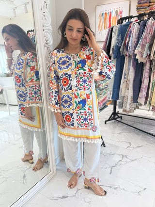 Summer Delight Coord Set - Preetibora