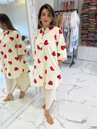 Summer Ivory Coord Set - Preetibora