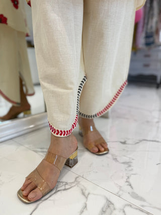 Summer Ivory Coord Set - Preetibora