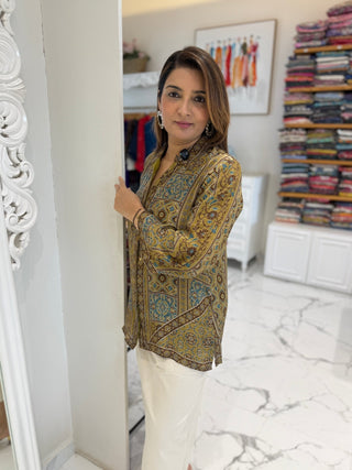Sunset Kalamkari Shirt - Preetibora
