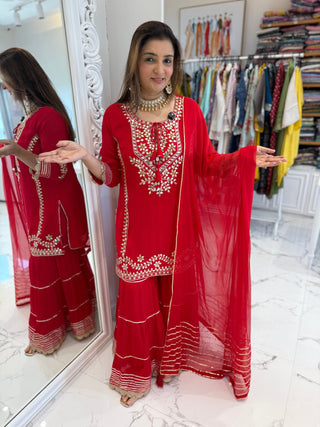Taj Sharara Set - Preetibora