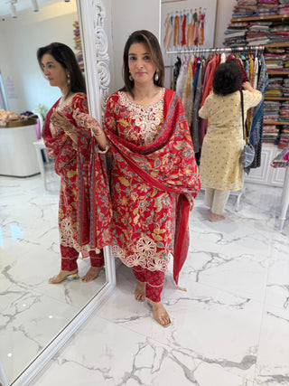 Tara Cut Work Set - Preetibora