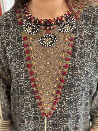 Tara Dhoti Skirt Set - Preetibora