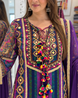 Tassel Charm Suit Set - Preetibora