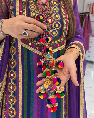 Tassel Charm Suit Set - Preetibora