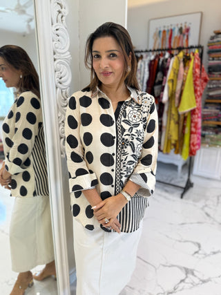 The Polka Shirt - Preetibora