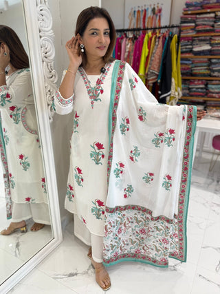 The Real Jaipuri Block Print Set - Preetibora