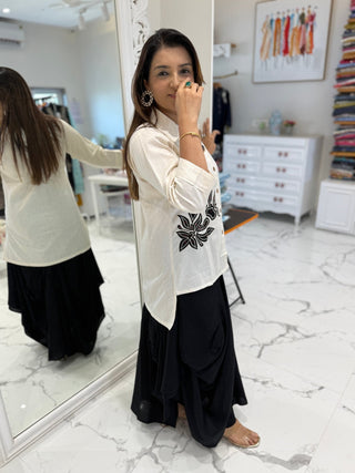 Urban Drape Skirt Set - Preetibora