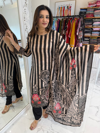 Urban Stripe Suit - Preetibora
