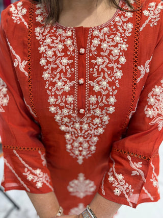 Vani Chanderi Set - Preetibora