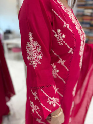 Vani Chanderi Set - Preetibora