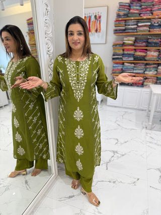 Vani Chanderi Set - Preetibora