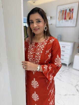 Vani Chanderi Set - Preetibora