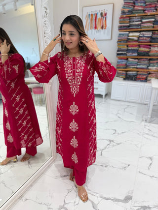 Vani Chanderi Set - Preetibora