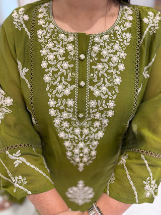 Vani Chanderi Set - Preetibora