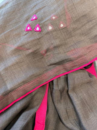 Veda Mul Chanderi Set - Preetibora