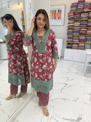 Zeenat Suit Set - Preetibora