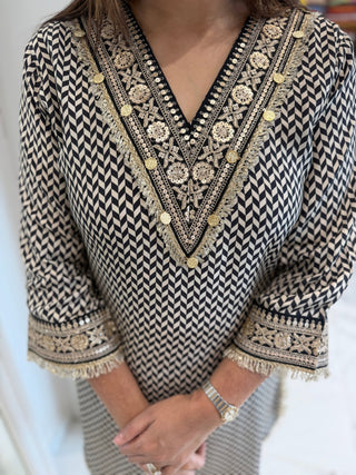 Zigzag Coord Set - Preetibora